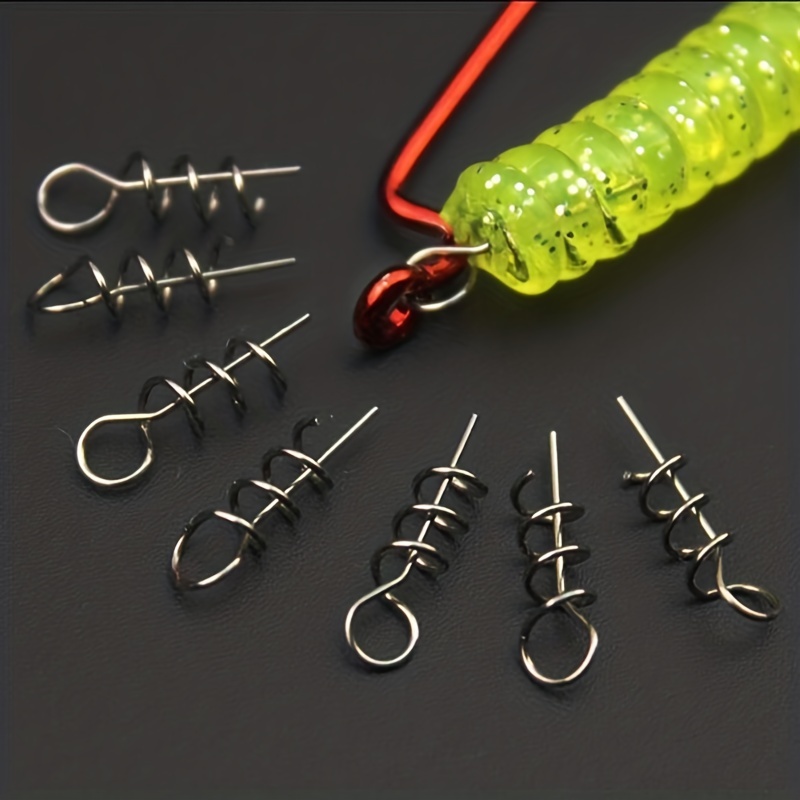 Fishing Soft Bait Centering Pins Connector High Carbon Steel