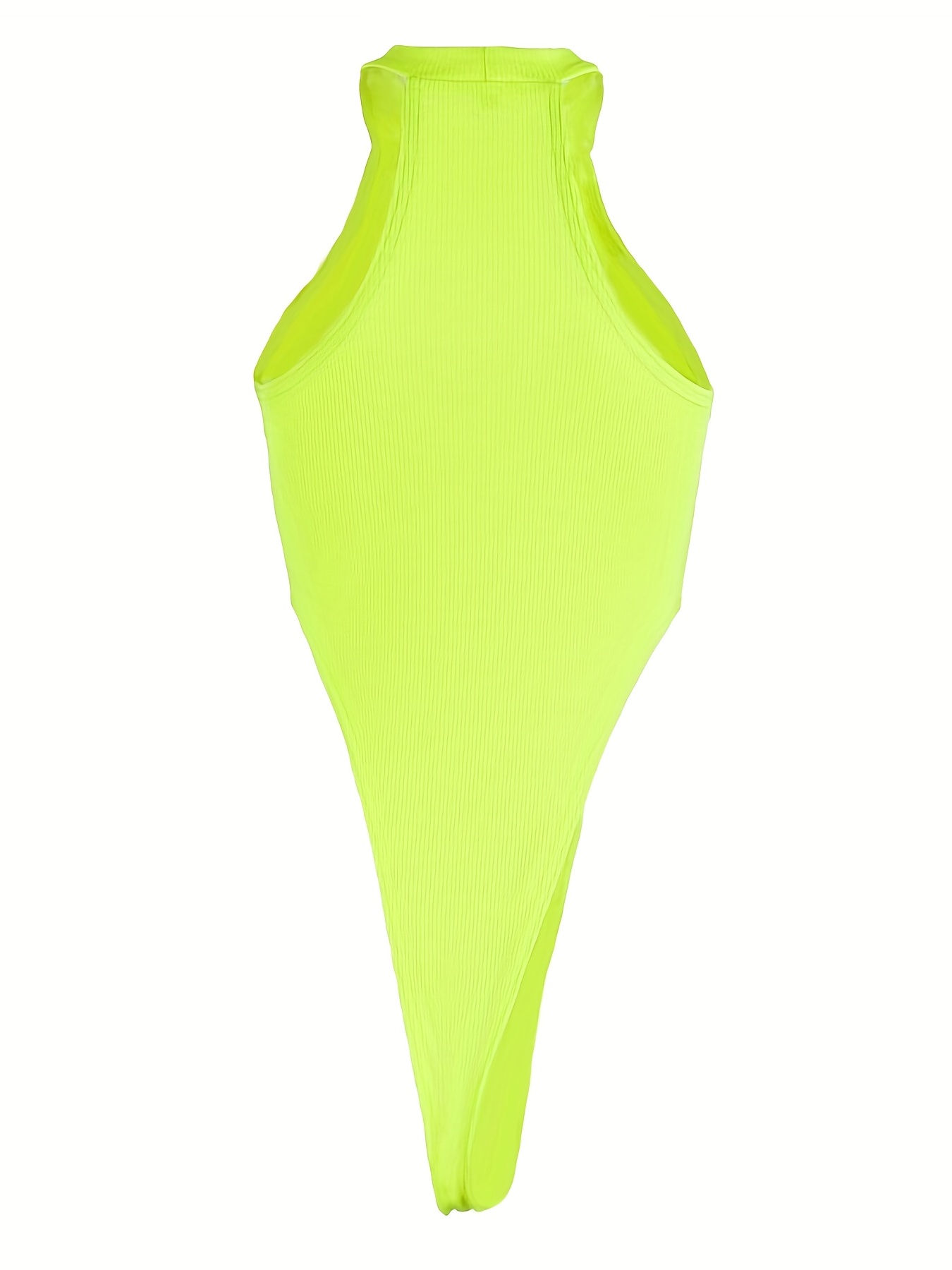 Sleeveless Bodysuit - Neon yellow - Ladies