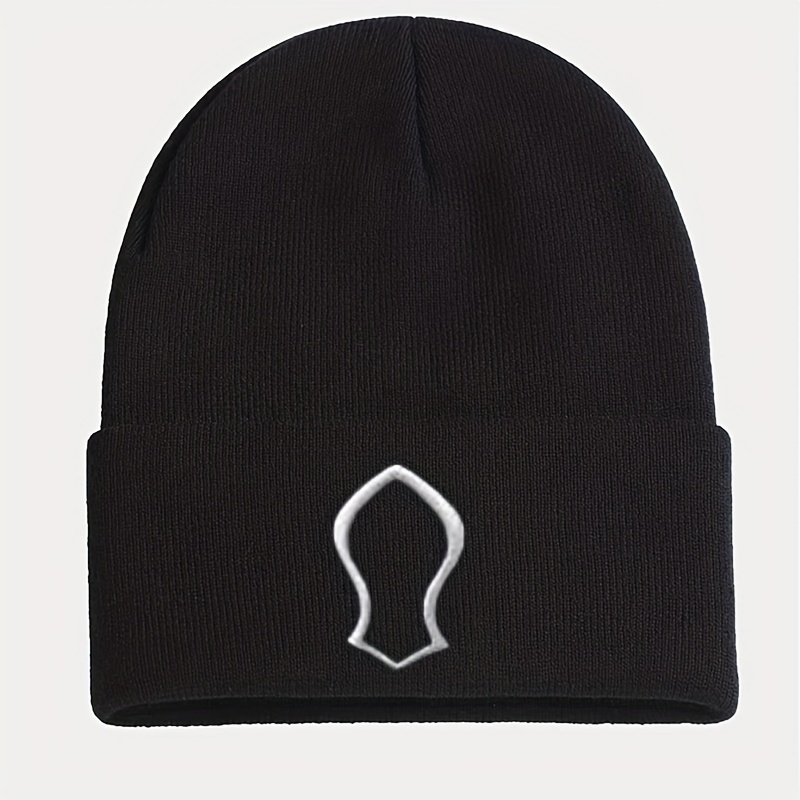 Hip Hop 3D Embroidery Knitted Beanie Hat