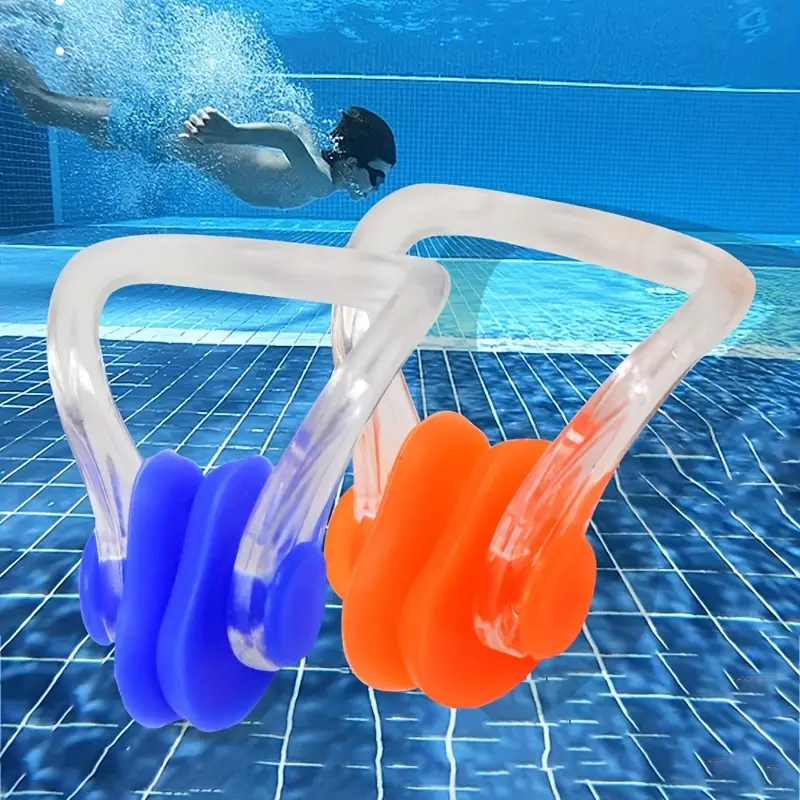 Professional Silicone Swimming Nose Clip - Waterproof And Antiskid