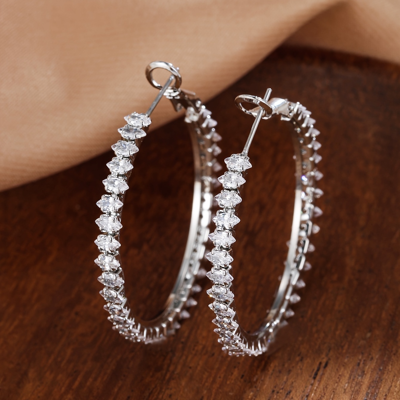 Full Circle Hoop Earrings