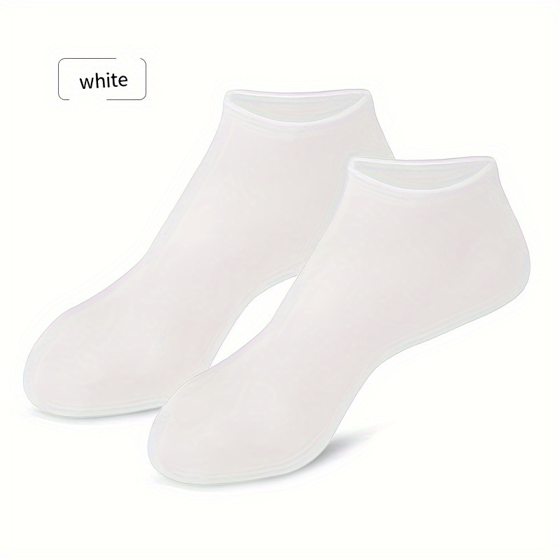 1pair Silicone Moisturizing Socks