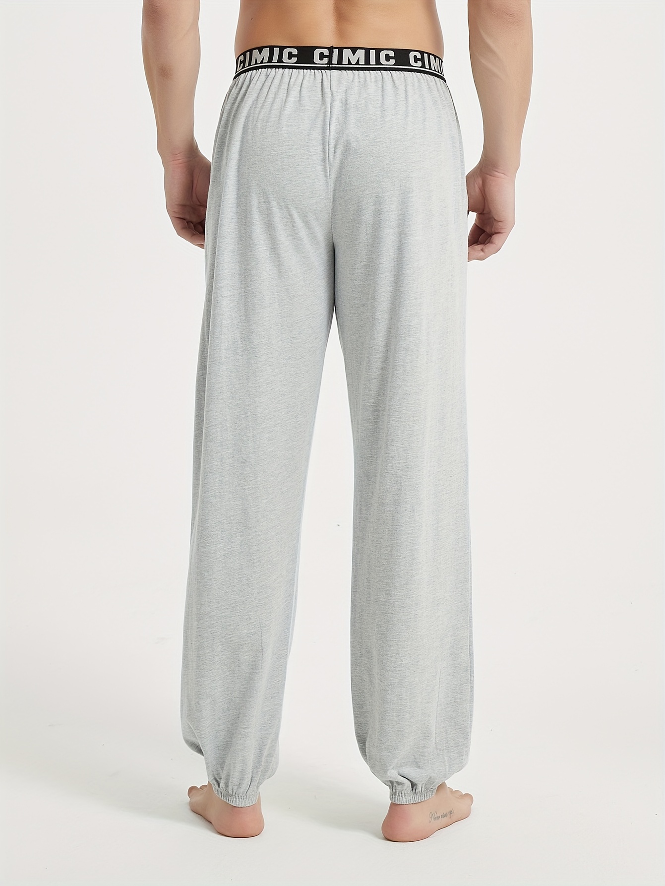 Men's Pajama Pants with Pockets Sleepwear Lounge Pants Stretch