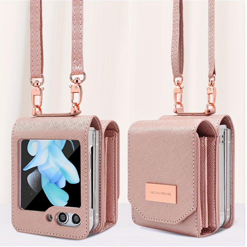 Fashion Crossbody Wallet Faux Leather Phone Case Bag For - Temu