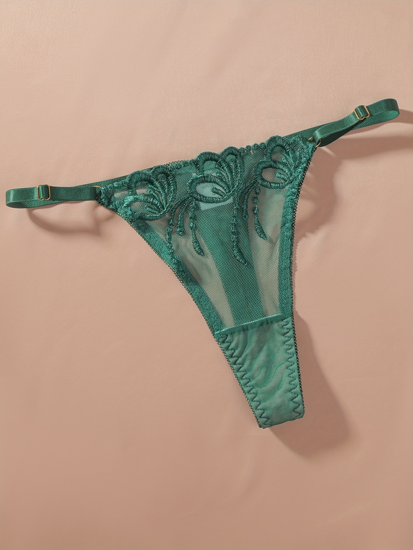 Panties: Mesh, Lace & Satin Underwear - nude