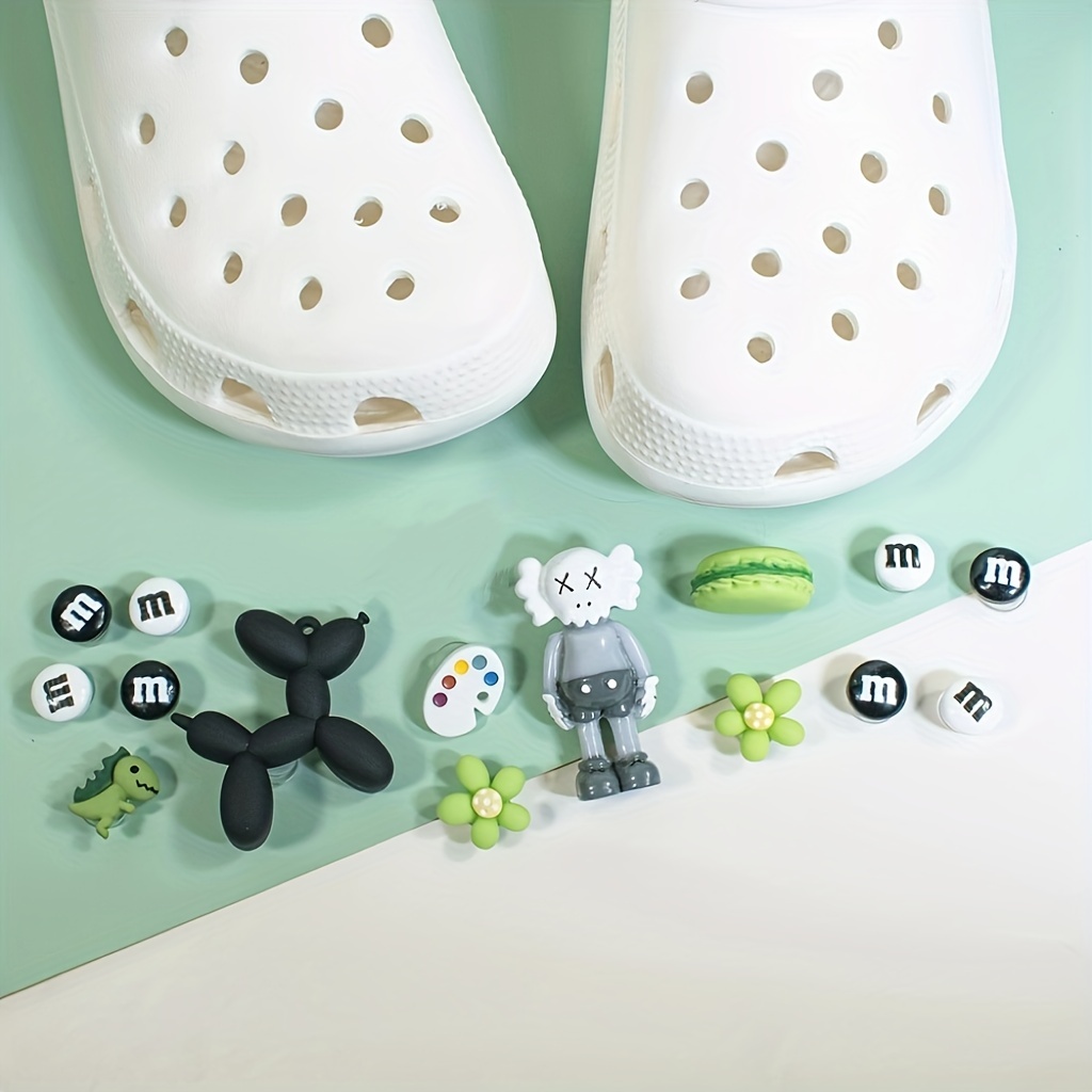 Bling Punk Shoe Charms For Women Boys Cute Shoe Charms Shoe Accessories  Decoration Charms For Clog Slippers - Temu