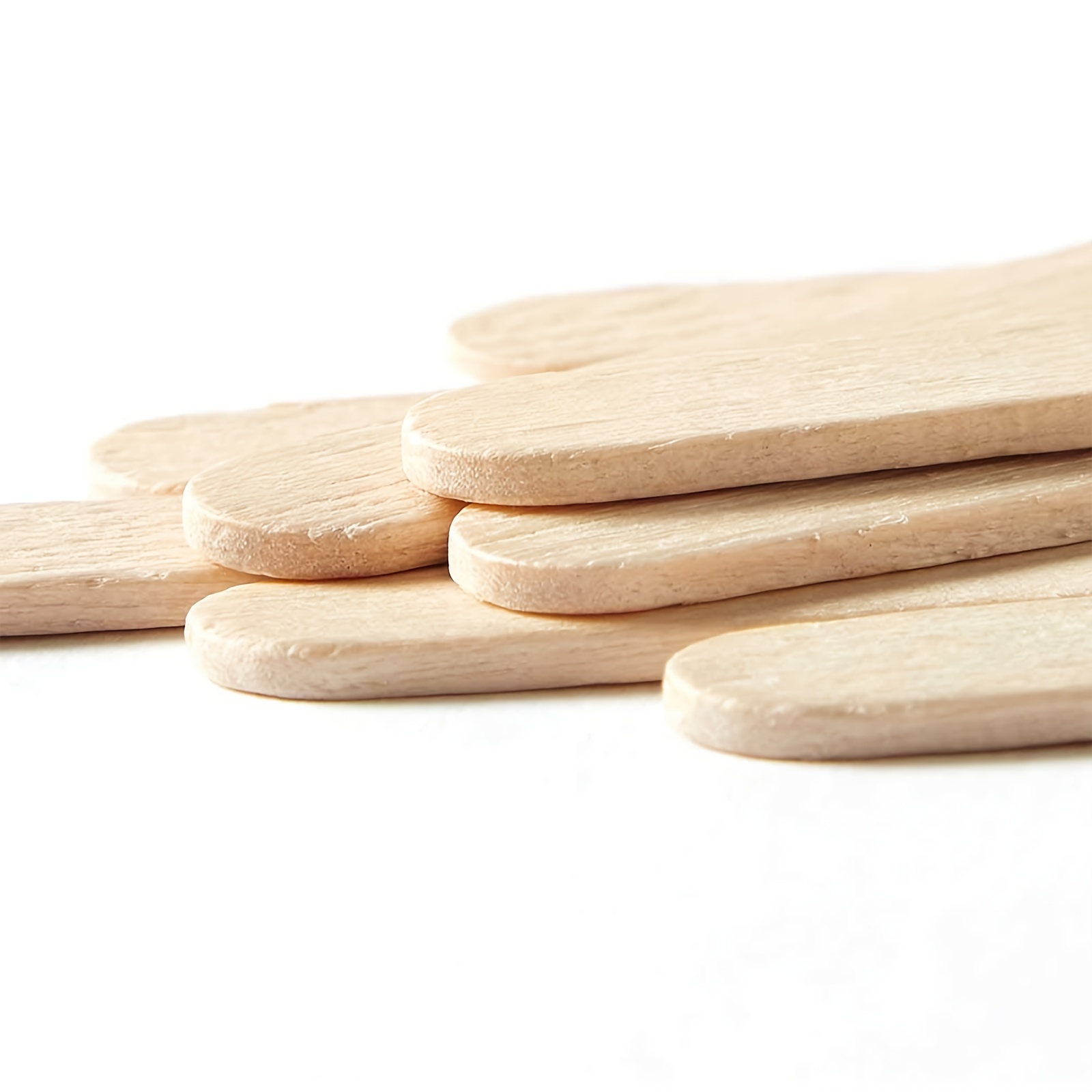 Natural Wood Craft Sticks With Rounded Ends, Diy Arts And Crafts