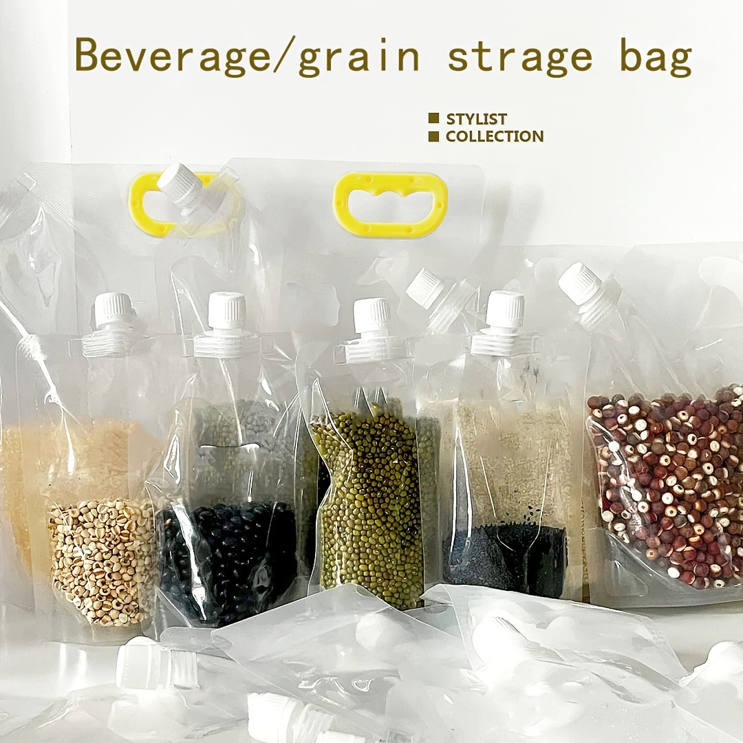 Grain Storage Bag Food Grade Sealed Bag Large Diameter Self - Temu