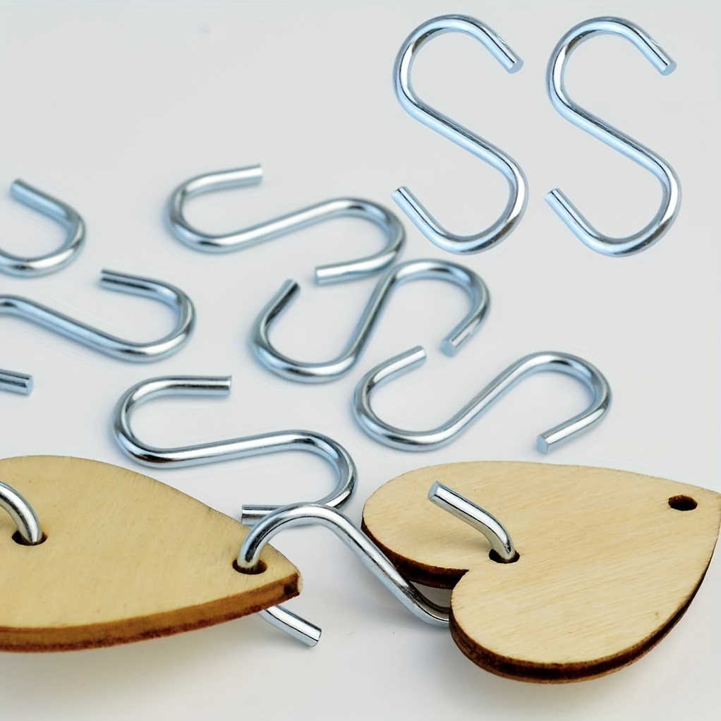 Mini Metal S type Hook Double Sided Hanging Hook Christmas - Temu