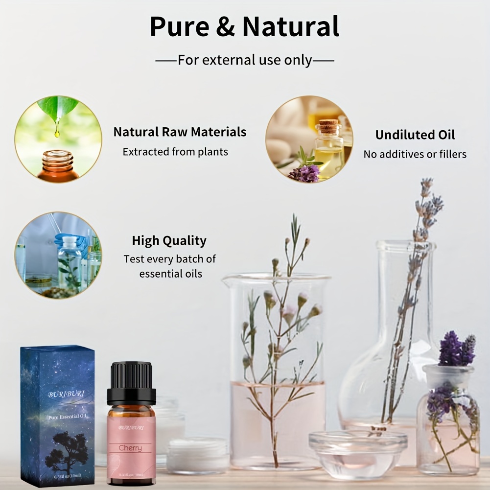 10ml Home Fragrance Oil Essential Oils Aromatherapy Oil for  Humidifier,Diffuser