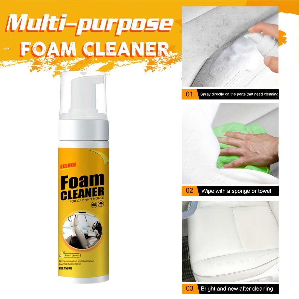 30 Or Multi purpose Foam Cleaner Leather Clean Wash - Temu