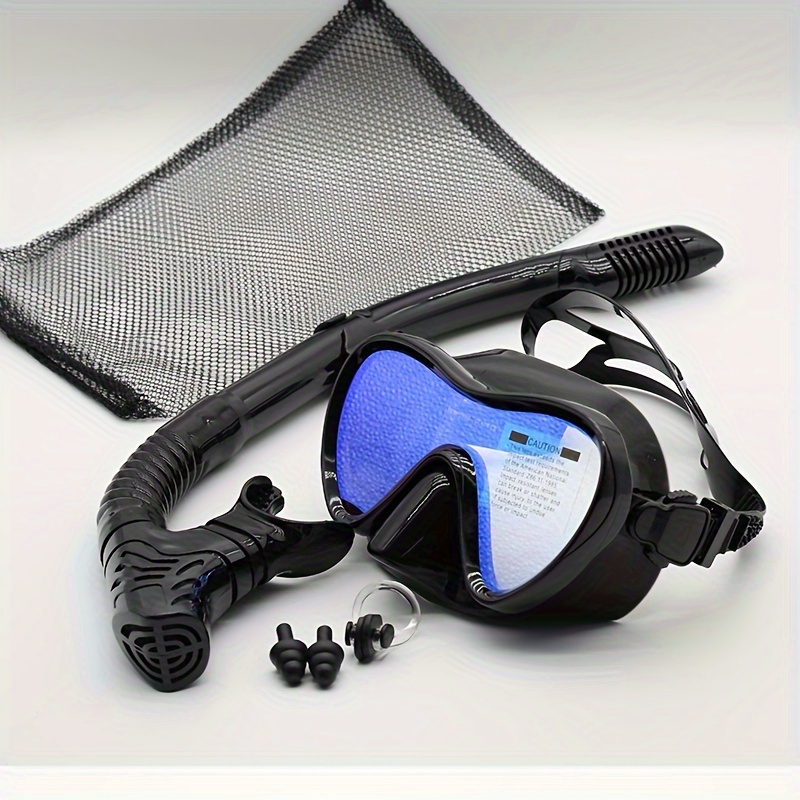 Schwimmmaske Wasserdichte Taucherbrille Mit Nasenschutz Temu Germany 