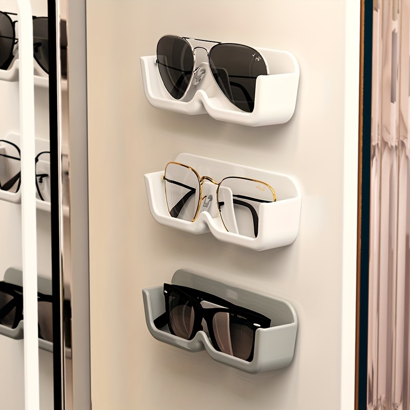 3 Farben Erhältlich, Einfache Einfache Brillenaufbewahrung, Wandmontierte  Sonnenbrillenanzeige, Badezimmer-nachttisch-lesebrillenanzeige, Schauen  Heutigen Angebote