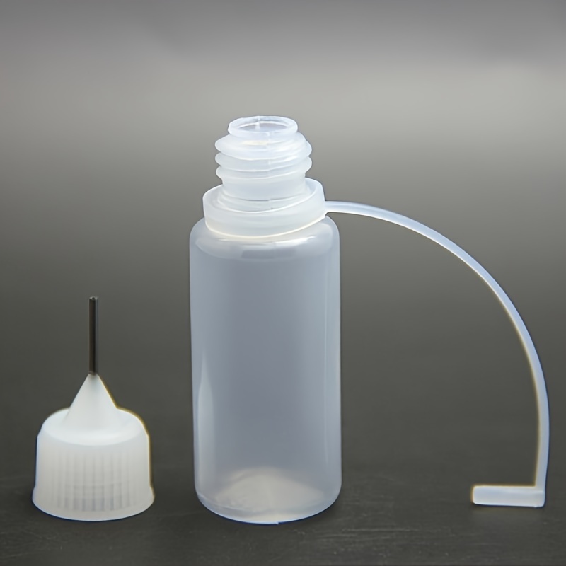 Precision Needle Tip Glue Bottle Empty Dropper Bottles - Temu