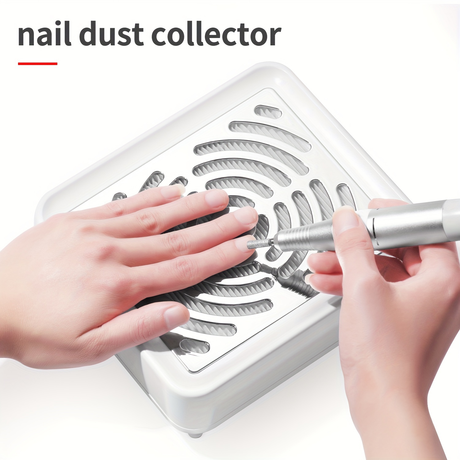 Strong Suction Nail Dust Collector Fan Vacuum Extractor Cleaner for