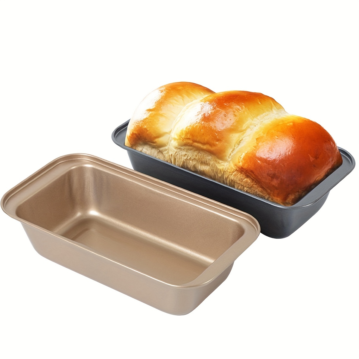 Aluminum Alloy Open Close Type Corrugated Round Toast Bread, Reusable Bread  Loaf Pan Nonstick Bread DIY Baking Tool
