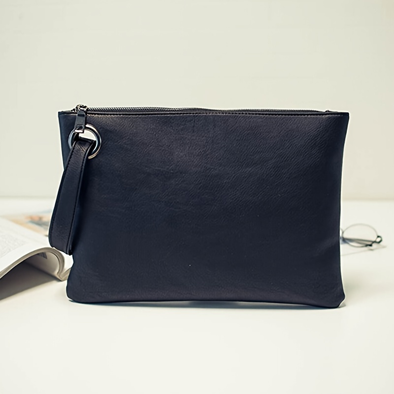 Image of Women's Clutch Bag Vintage Phone Purse For Women, Solid Color Handbags, Wristlet Bags