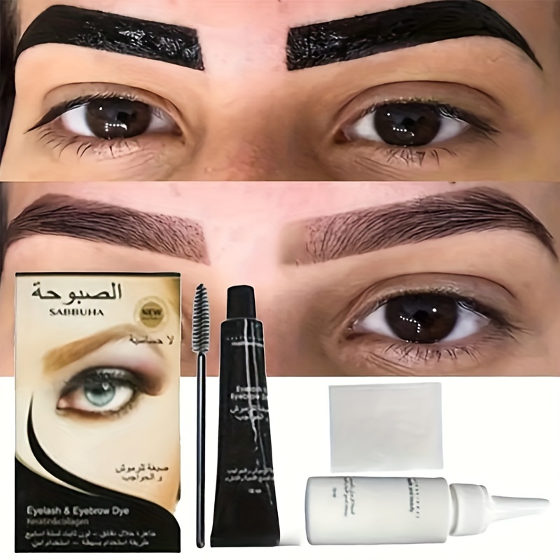 ICONSIGN Waterproof Eyebrow Dye Set - Long-Lasting Semi-Permanent