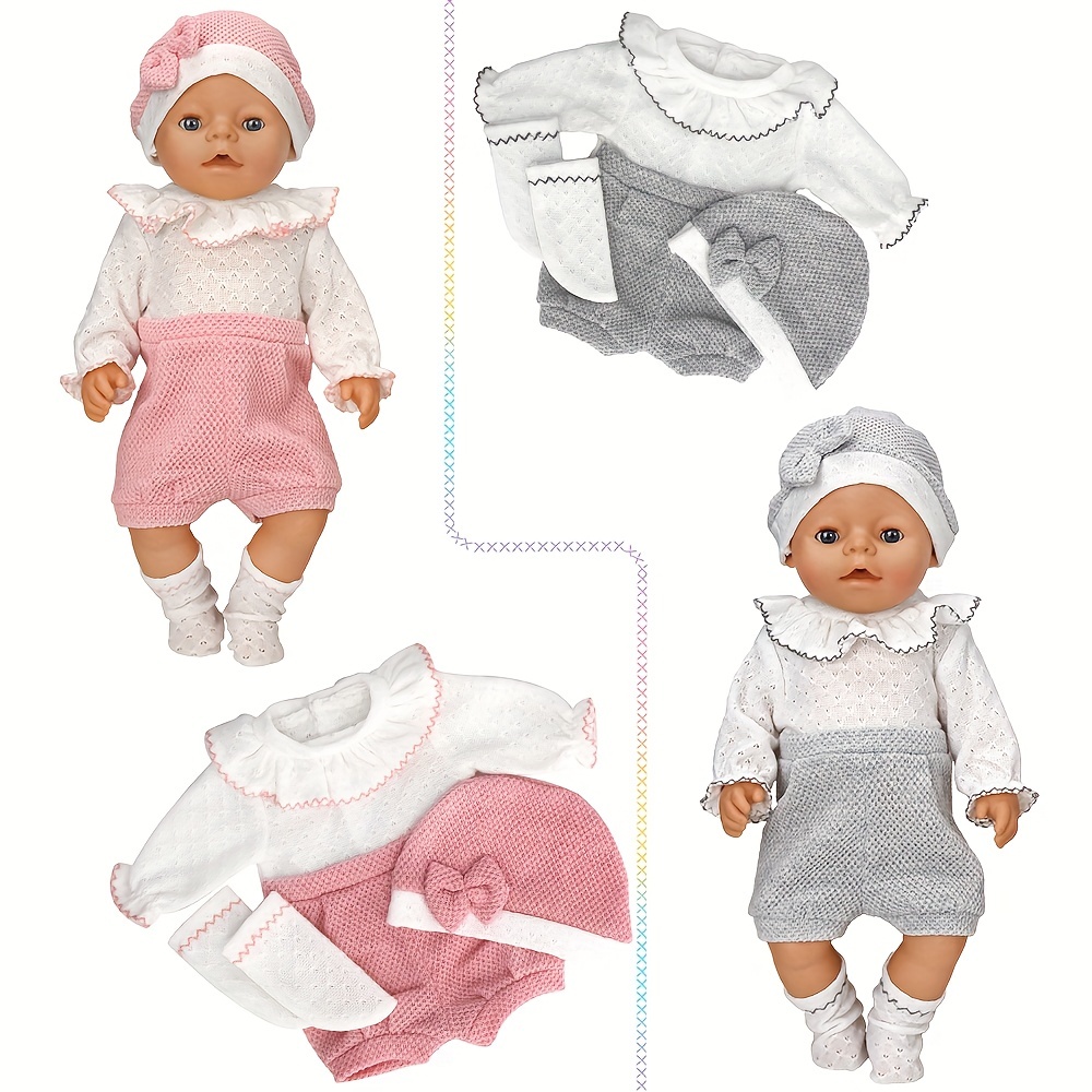 Shorts Jumpsuit Outfits Socks Doll Costume Accessories - Temu