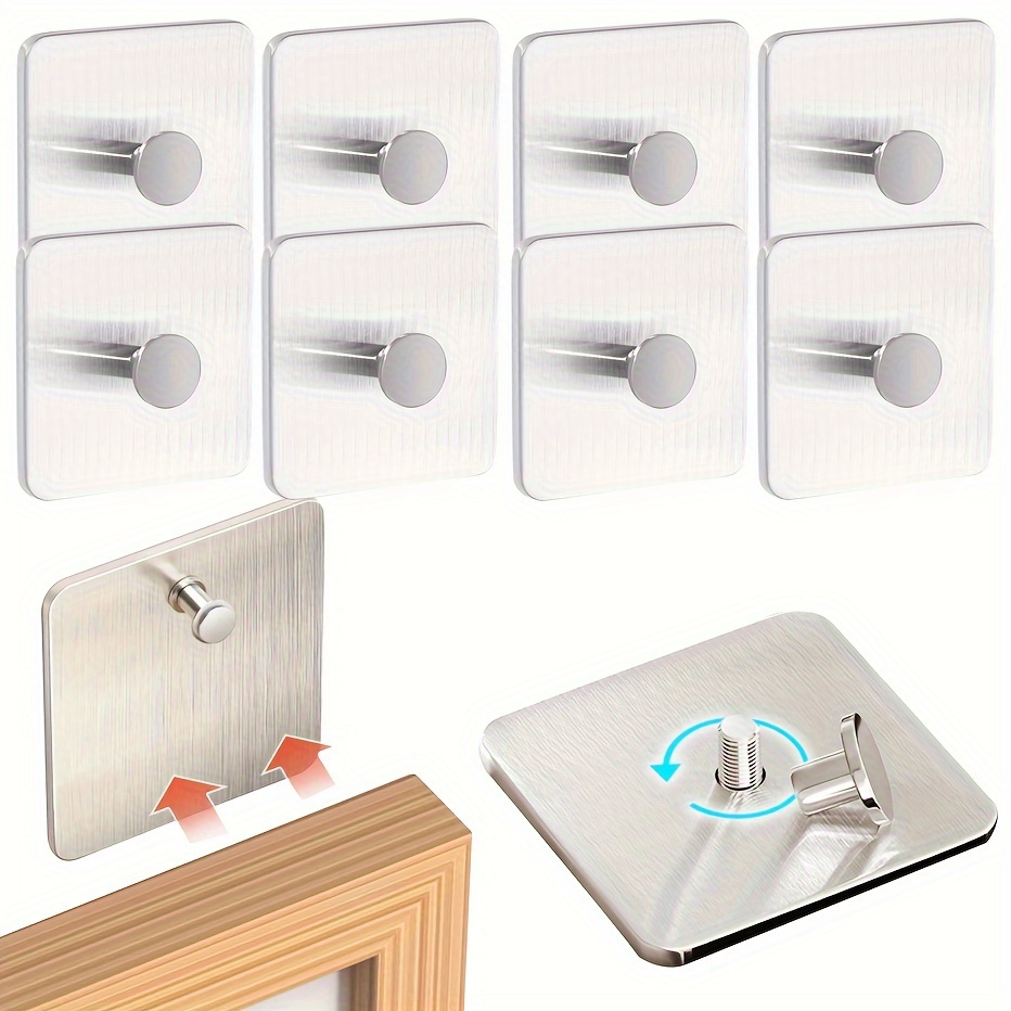 2pcs Frame Hanger, Frame Picture Hooks 2.83x2.83x0.37inch, Today's Best  Daily Deals