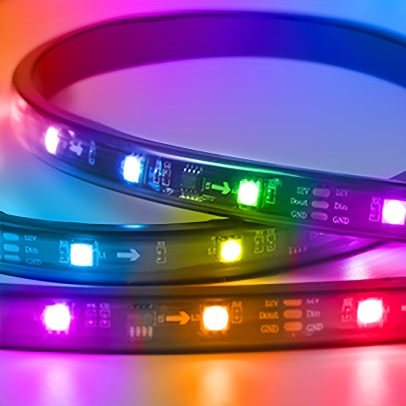 Acheter Lumière LED multicolore Flexible et fluide pour voiture, sous-corps  étanche, châssis Automobile, lumière d'ambiance néon, rvb