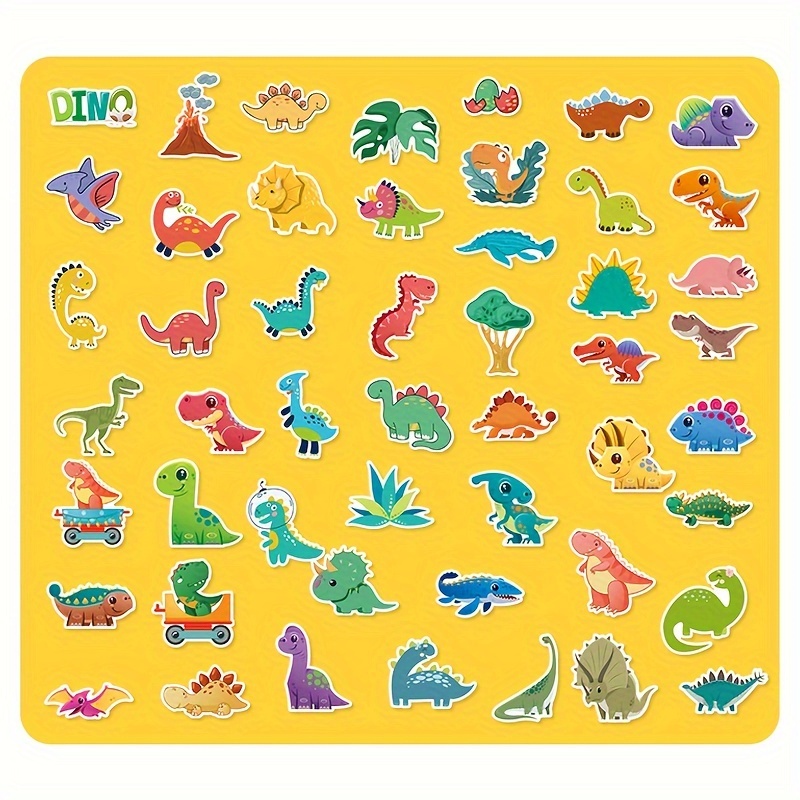 Orange Velociraptor Sticker, Dinosaur Stickers for Water Bottle, Fun Vinyl  Kids Stickers, Dino Stickers Tumbler, Waterproof Stickers 