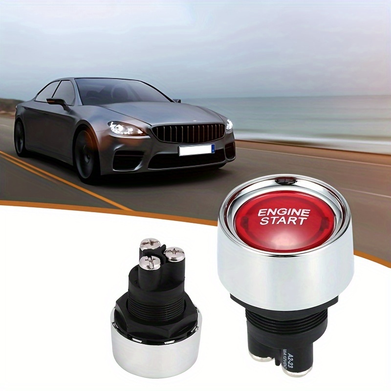 Schlüsselloser Universal-Automotor-Start-Stopp-Knopf Universal Smart RFID  Auto-Startknopf & Keyless Go System Ein-Schlüssel-Eingabe-Zündstartschalter  mit LED-Hintergrundbeleuchtung, Autozubehör Zhihui : : Auto &  Motorrad