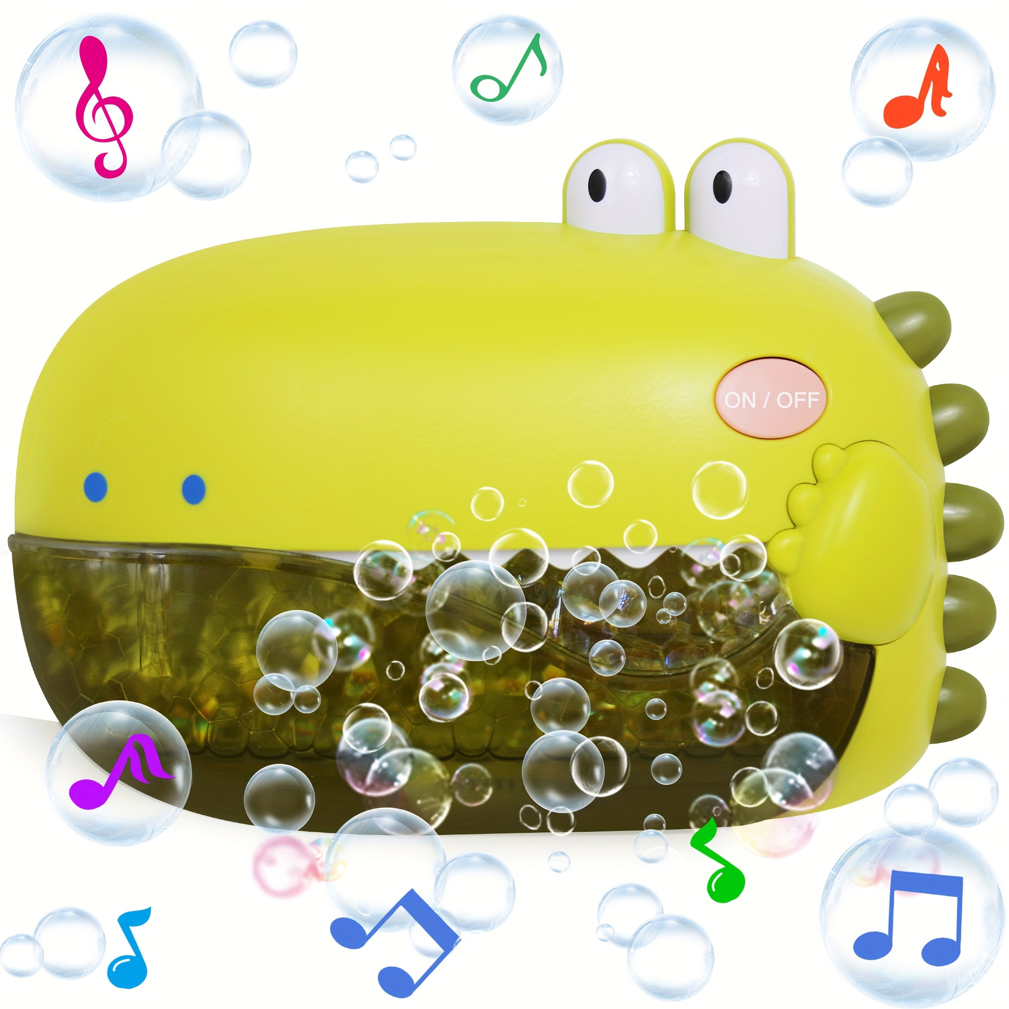 Machine à bulles de bain en forme de crabe pour la baignoire qui fait des  bulles et joue des chansons – Jouets de bain pour bébés, enfants en bas âge