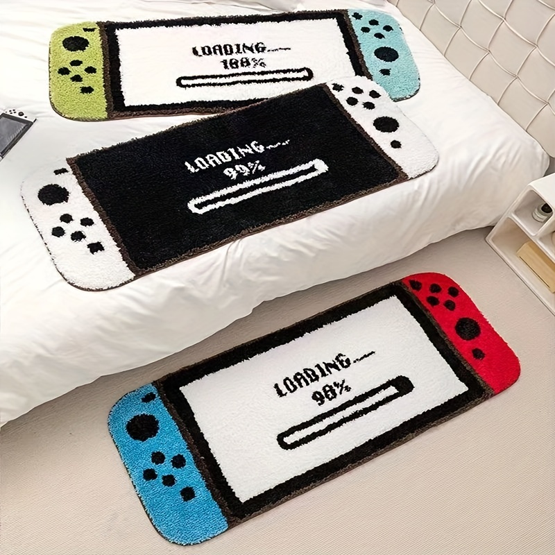 1 Unidad Alfombra Suelo Estampada Colorida Consola Juegos - Temu