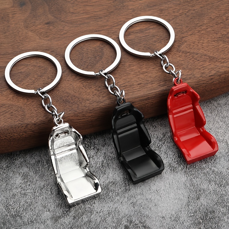 

Small Car Seat Keychain For Men, Creative Metal Car Key Pendant For Men
