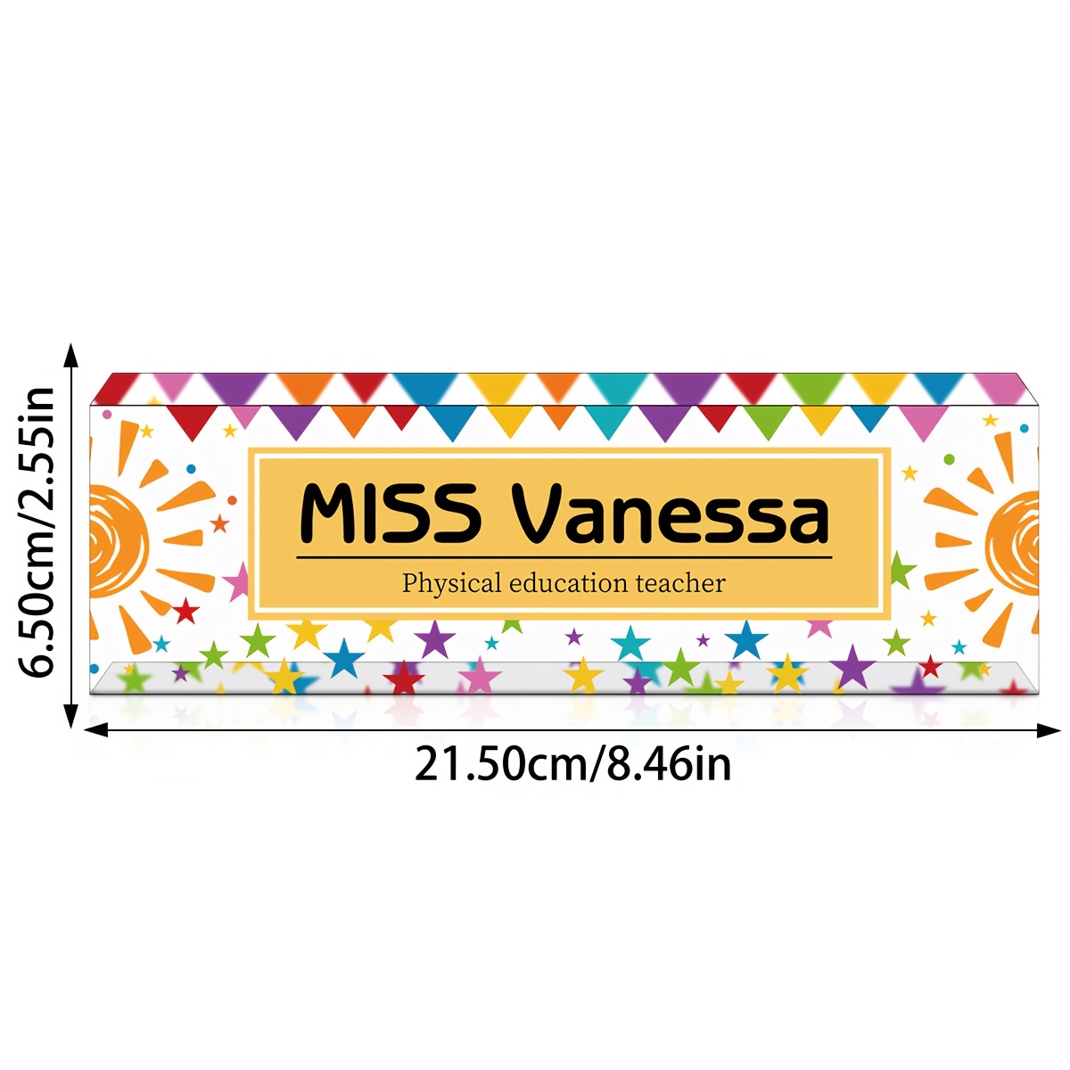 Personalized Custom Desk Name Plate, Customized Office Gifts For