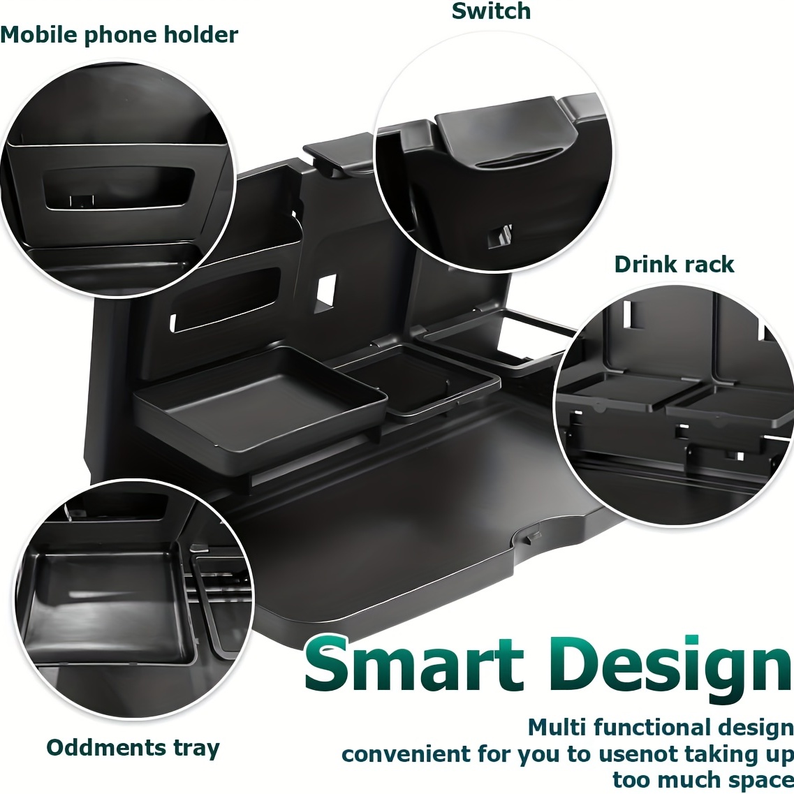 Multi funktions portable Esstischhalterung Lenkrad Autos 2 - Temu
