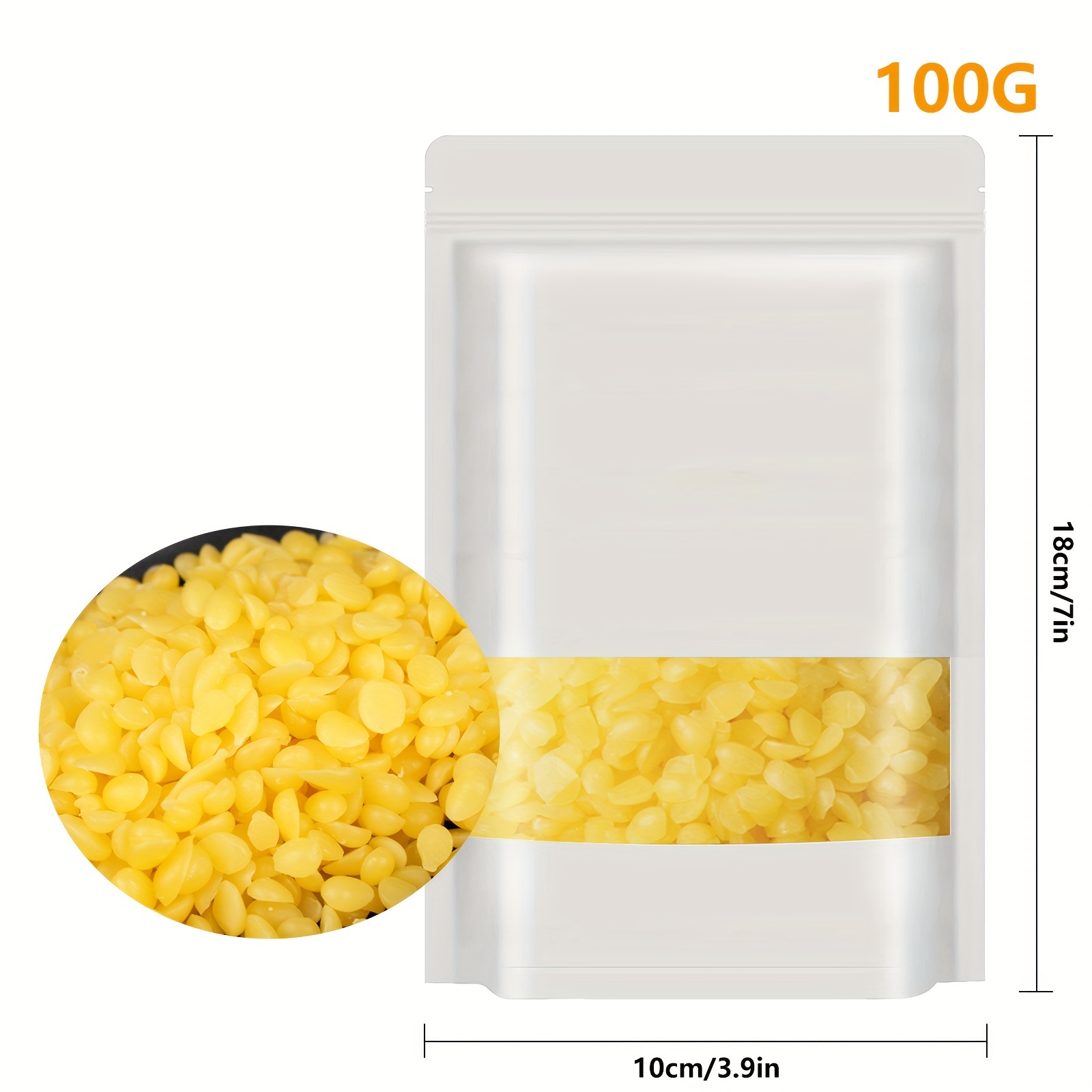 Pellets de cera de abeja natural 1LB/450g 100% pura - Temu