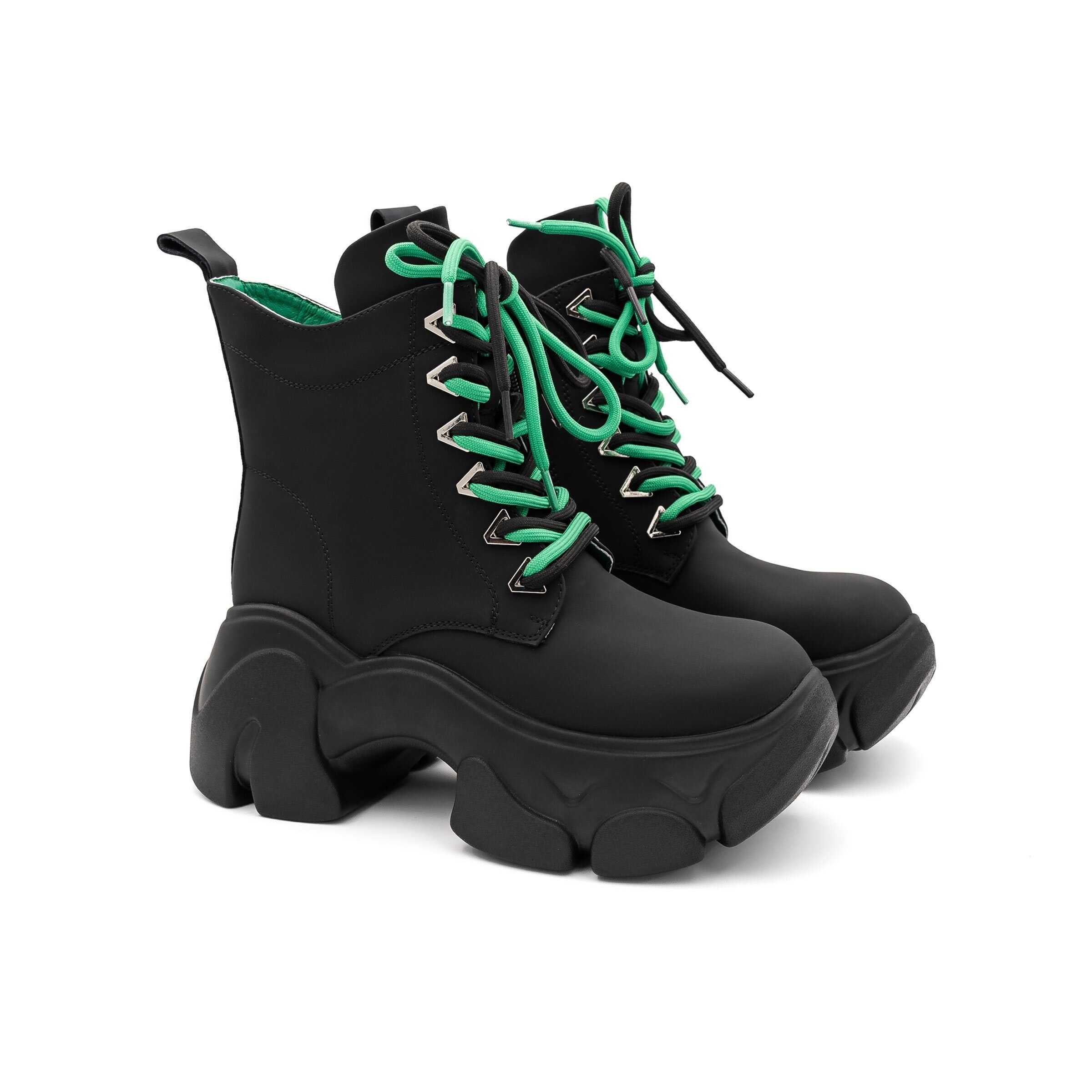 Botas militares con discount plataforma