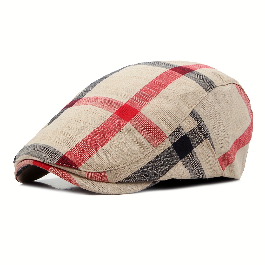 English / Golf Cap - Grid Pattern