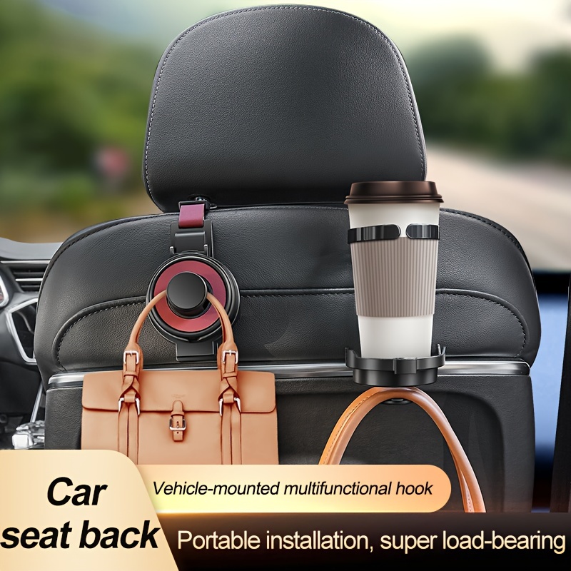 Multifunctional Car Seat Headrest Hook Used Mobile Phone - Temu