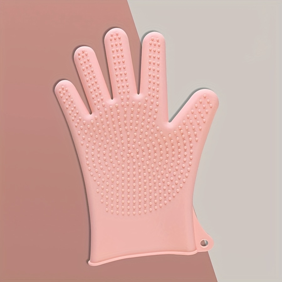 Kitchen Silicone Dishwashing Gloves Housework Cleaning - Temu