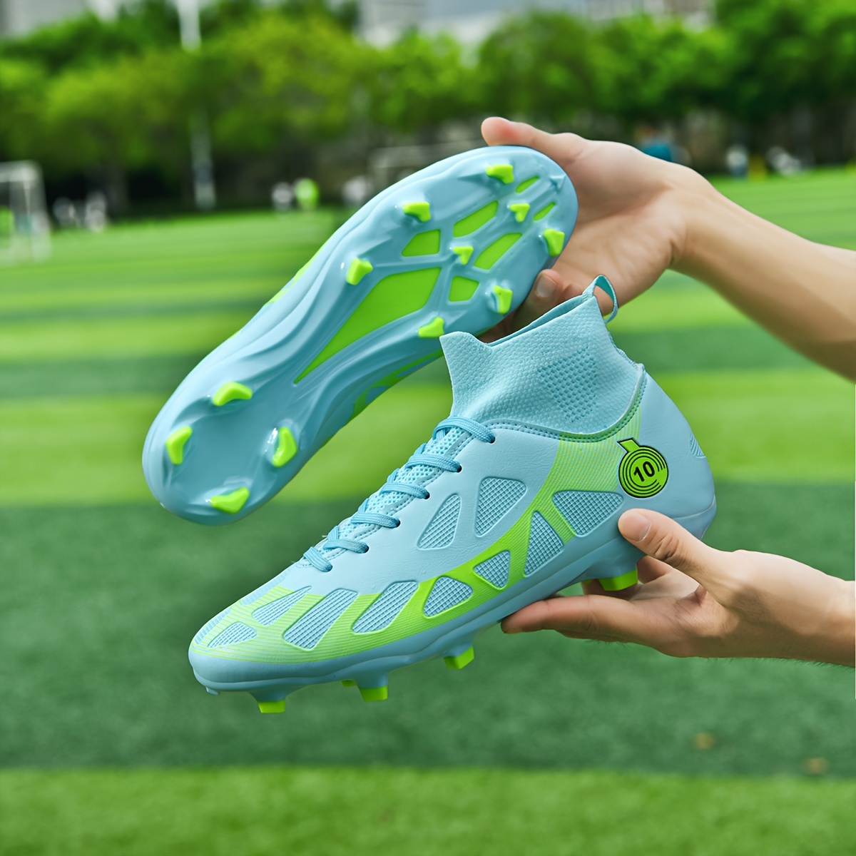 Niños Jóvenes Niños Zapatos de fútbol Zapatos de fútbol para niños Zapatos  de fútbol sala Clavos largos Zapatillas deportivas al aire libre