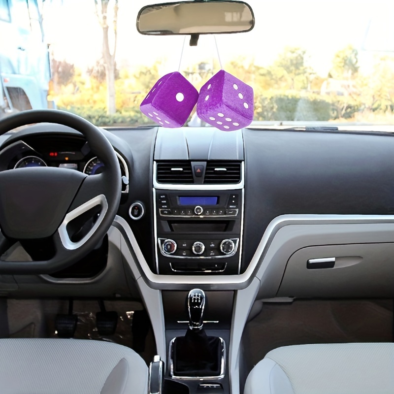 Add A Fun Touch Car Colorful Car View Mirror Hanging Pendant - Temu