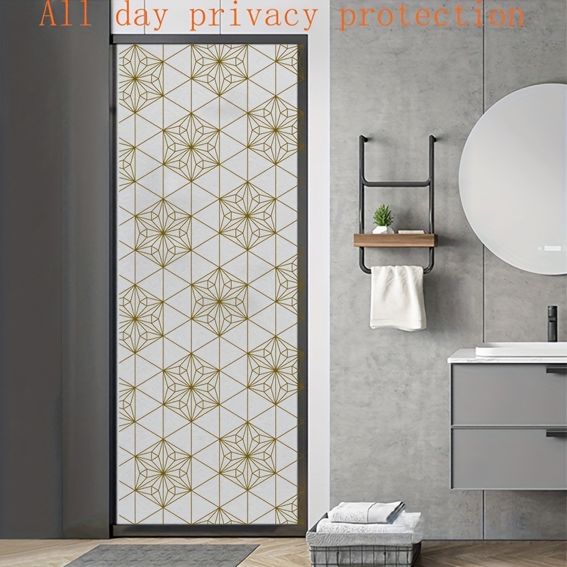 Bathroom Windows Privacy Film for Baths/Kitchens - Tile Decals