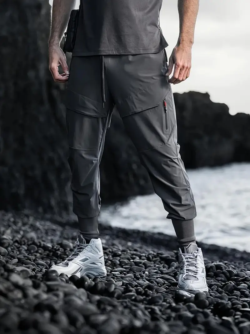 Men Sweatpants with Deep Pockets Tapered Joggers Athletic Workout Running  Pants