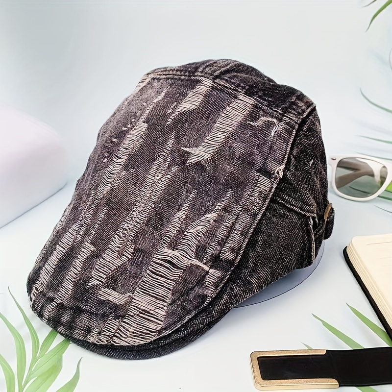 Summer Classic Cowboy Beret Breathable Mesh Hat