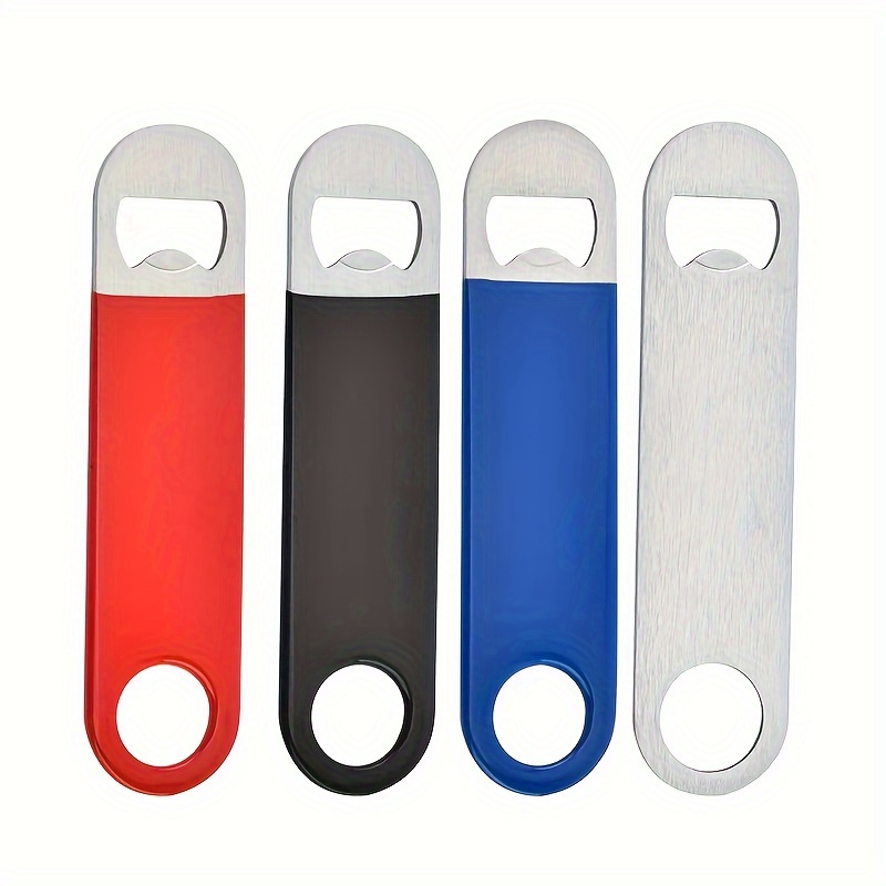 Stainless Steel Straight Bottle Opener, Sturdy And Durable Beer