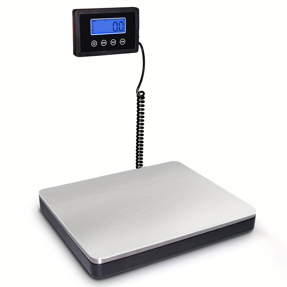 Shipping Scale 360lb With High Accuracy, Stainless Steel Heavy Duty Scale  With Timer/Hold/Tare, Digital Scale For Packages/Luggage/Post Office/Home