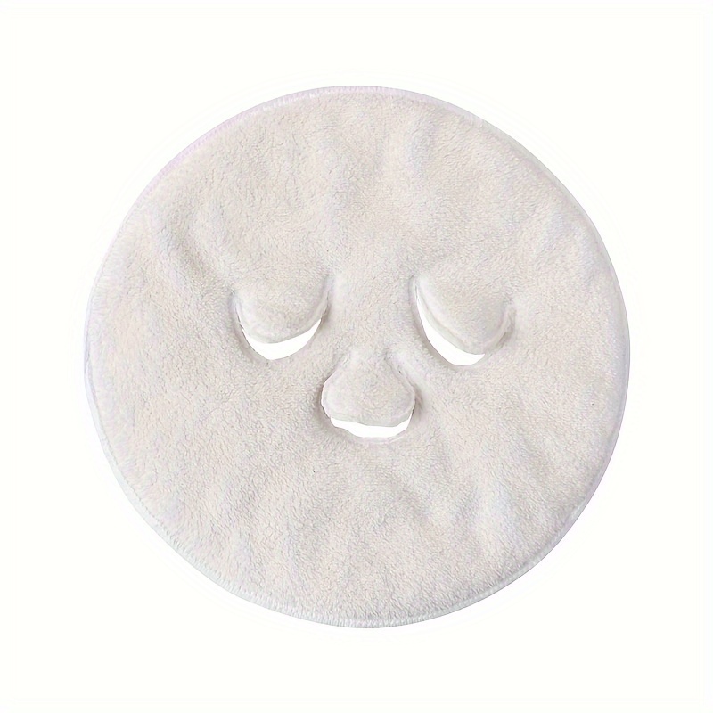 Hot Compress Face Towel Masks Reusable Facial Steamer Towel - Temu