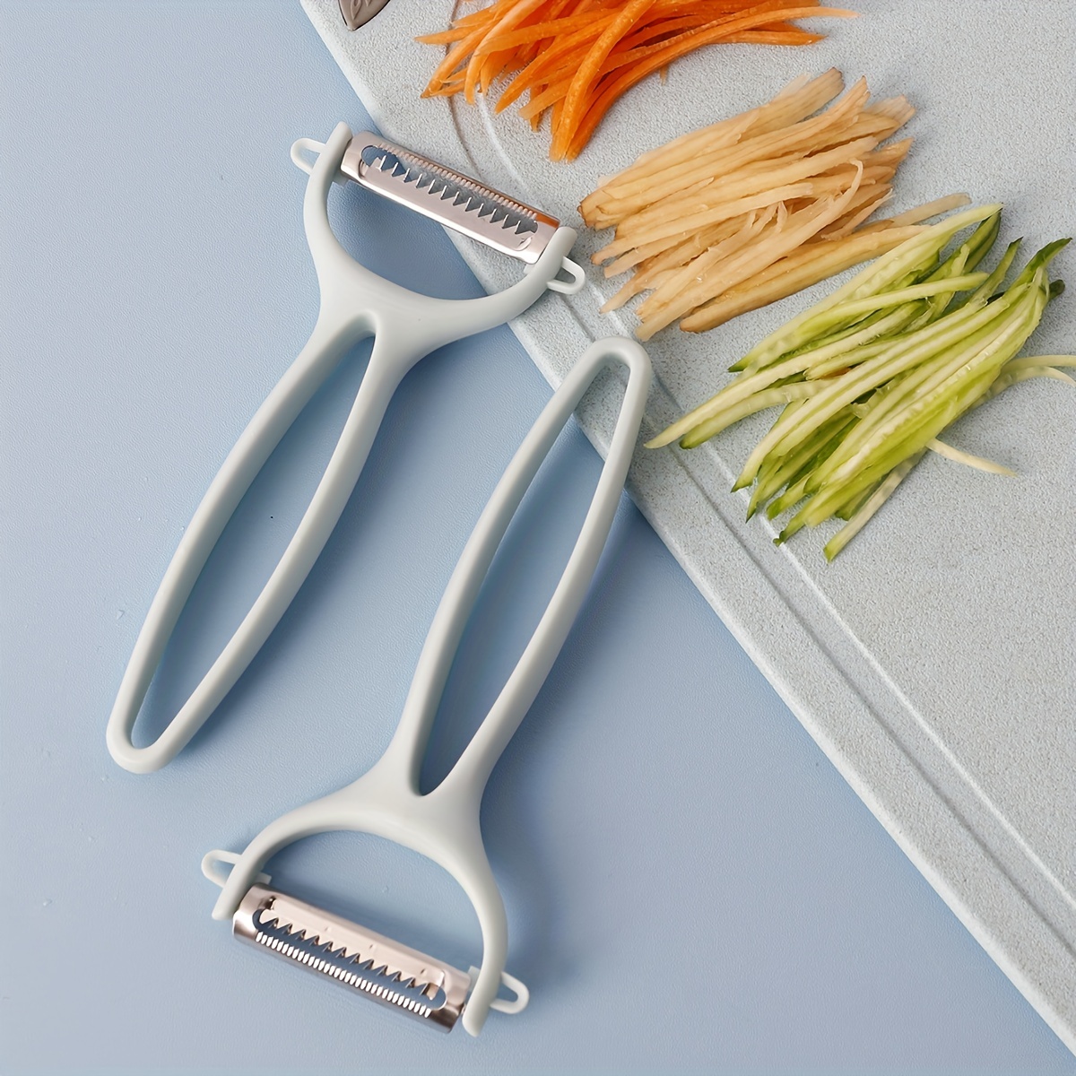 Stainless Steel Multifunctional Vegetable Peeler, Fruit Carrot Melon Potato  Peeler, Kitchen Accessories - Temu