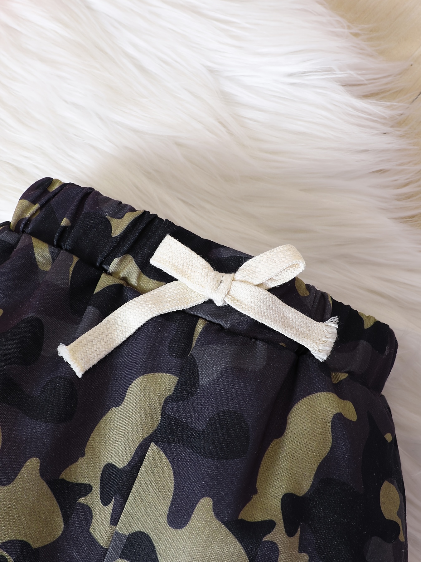 Kids Camo Pattern Fanny Pack