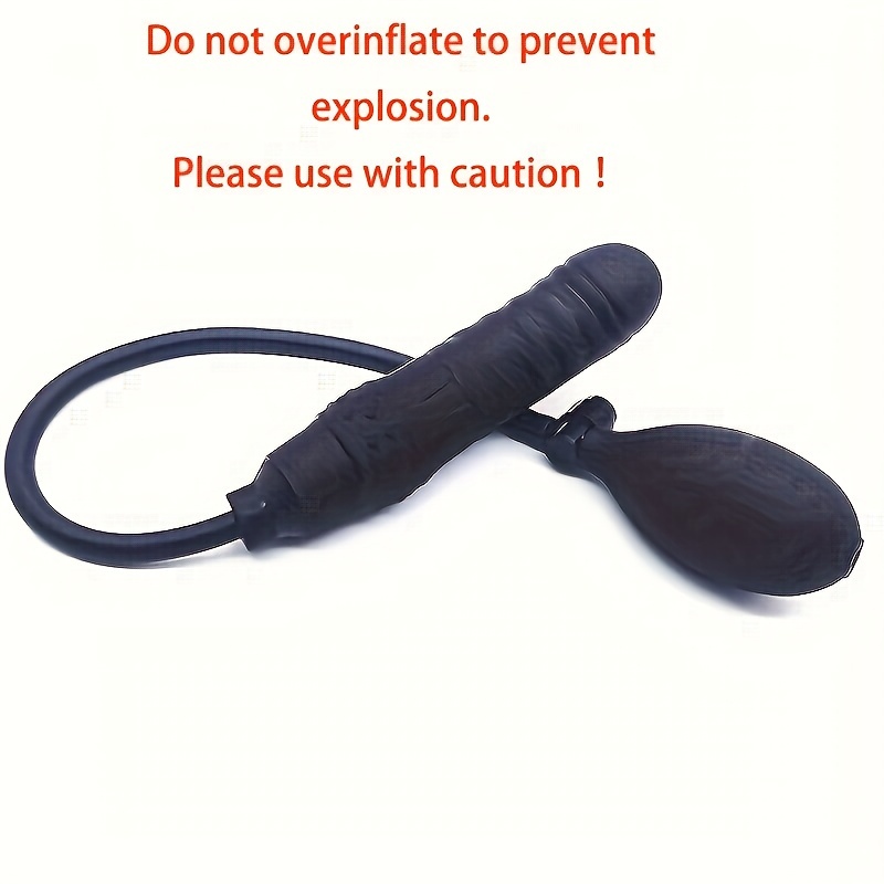 Silicone Adjustable Butt Plug Anal Dilator Inflatable Butt Temu