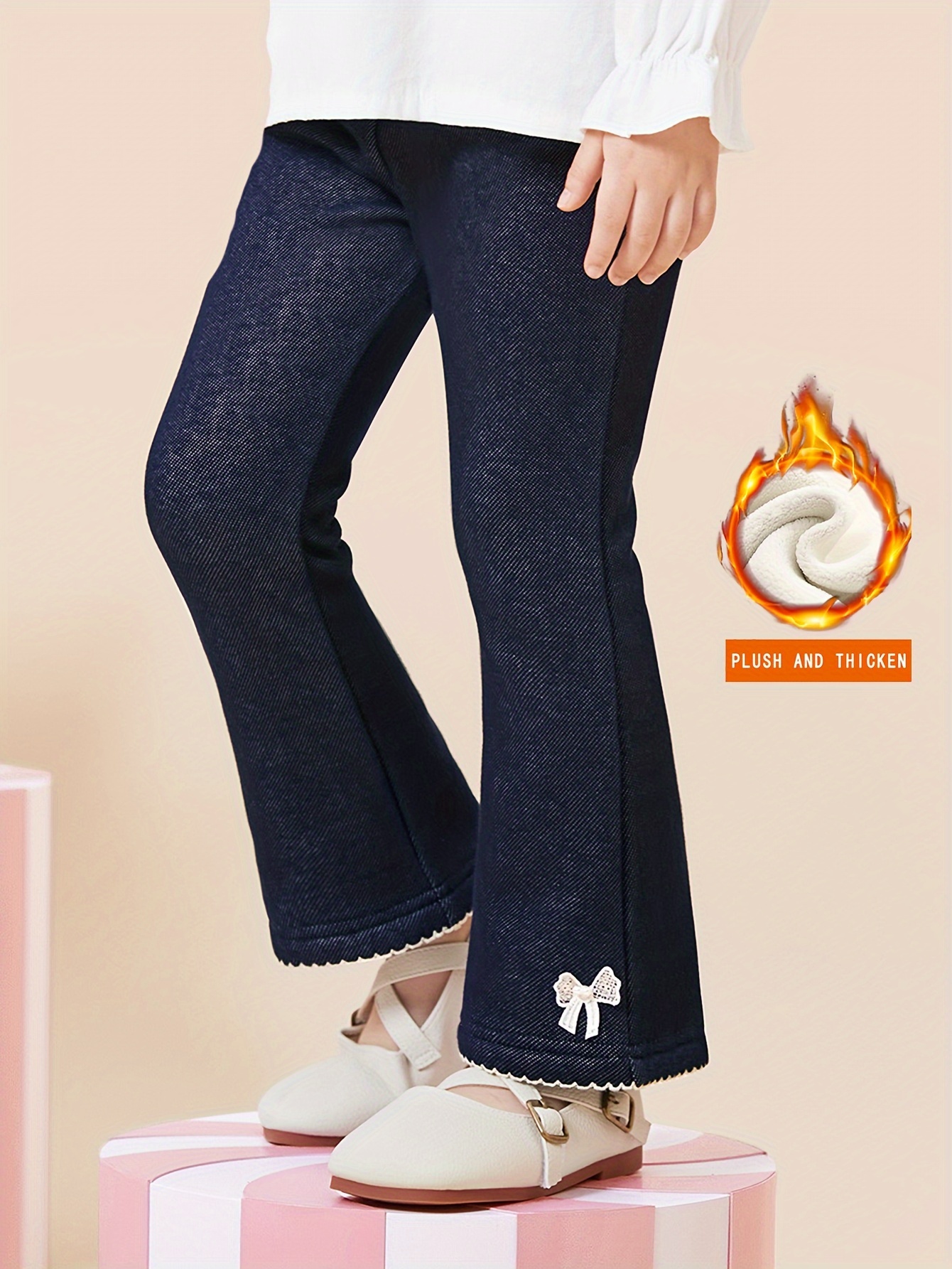 Girls Winter Pants - Temu