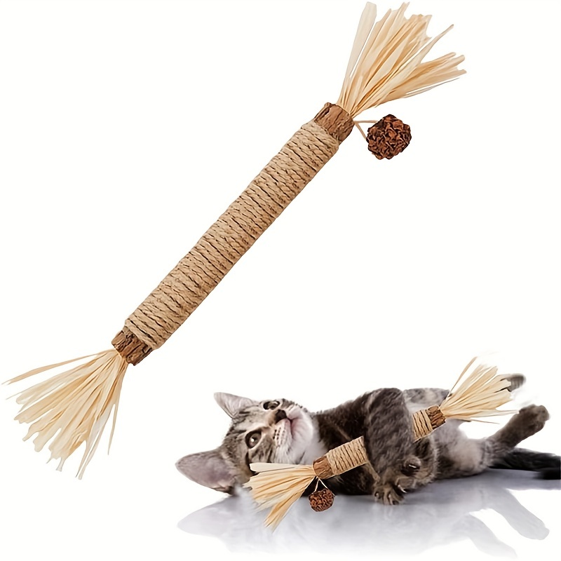 Interactive Cat Toy Set With Silvervine Matatabi Sticks For - Temu